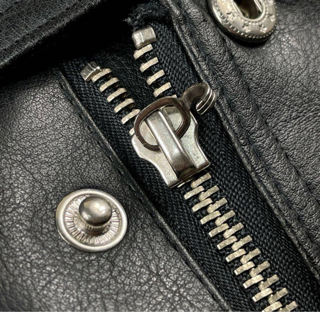 ハーレーダビットソン レザー　ジャケット ダブル キルティング