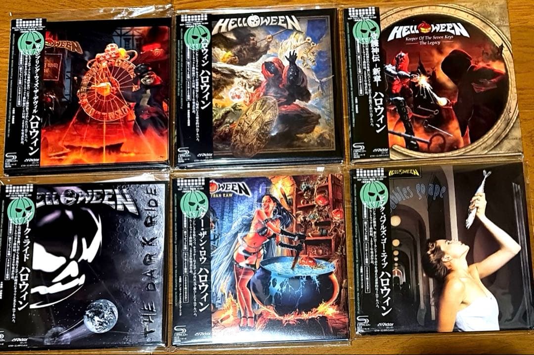 ハロウィン CD 完全生産限定盤 SHM-CD リマスター　紙ジャケ　６作品