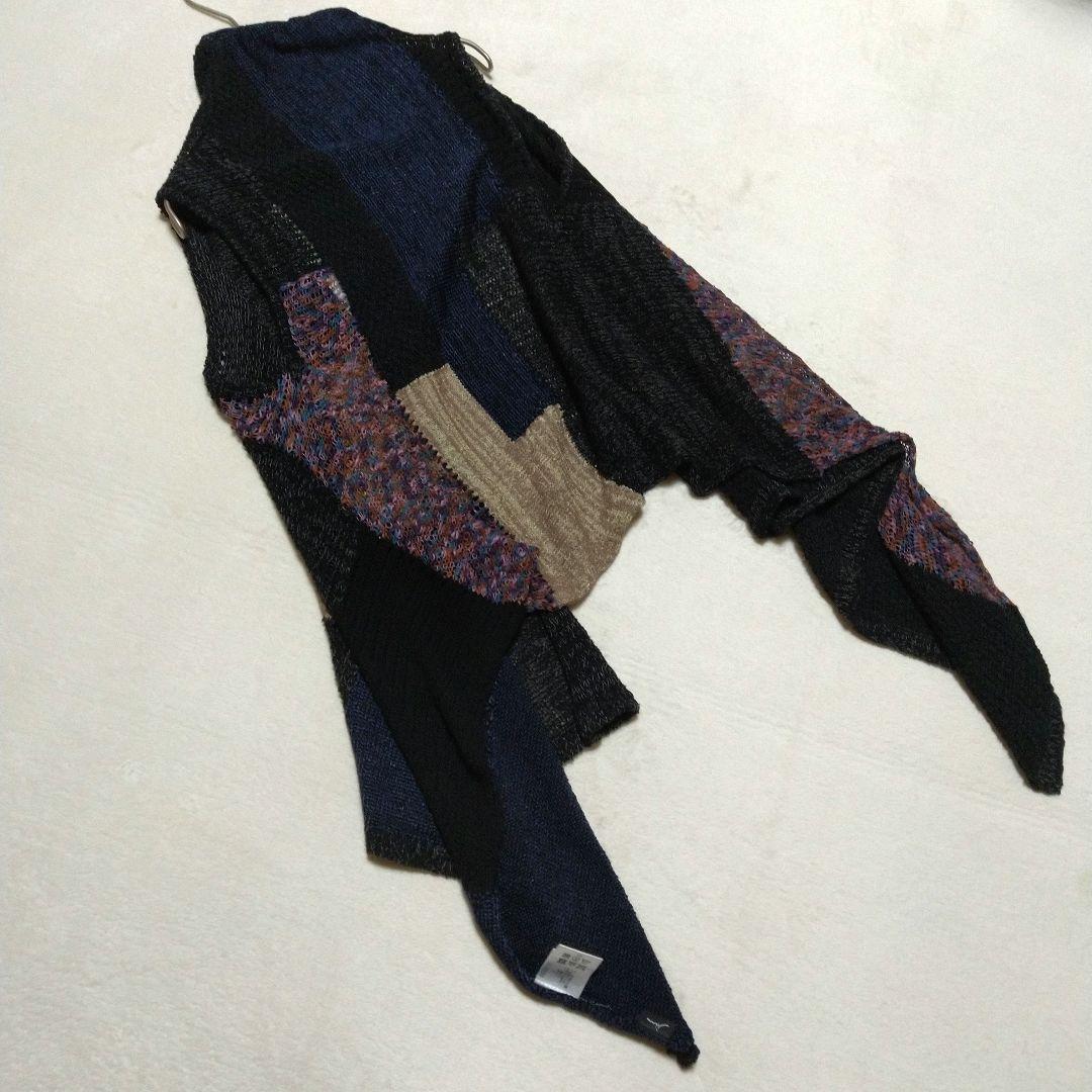 shige！　おまとめ　慈雨　ワンピース　パッチワーク ニットベスト