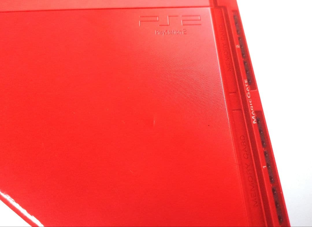未使用！ PlayStation2 SCPH-90000 シナバーレッド PS2