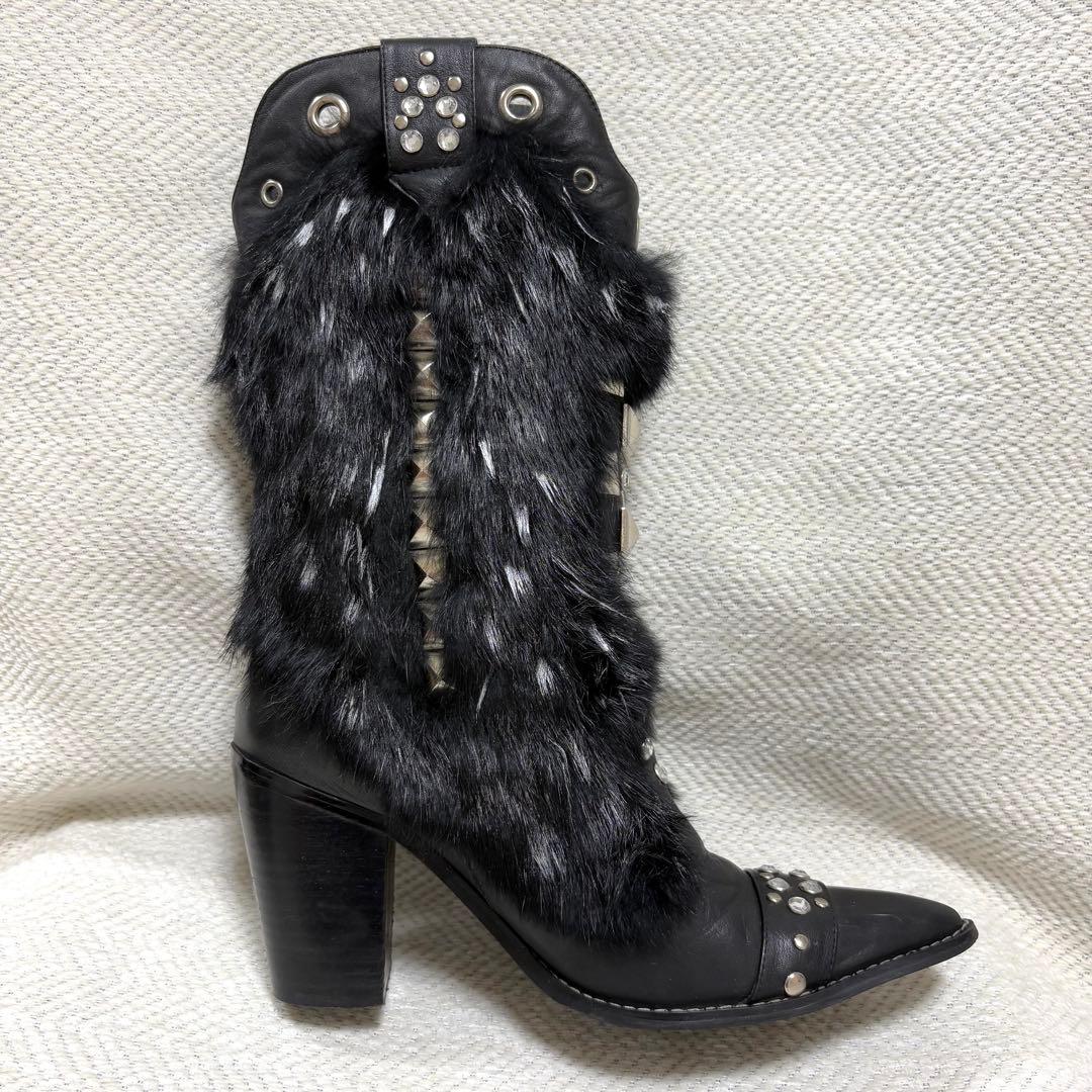 希少 CAPELTA ROCK STAR Y2K Cowboy Boots 37