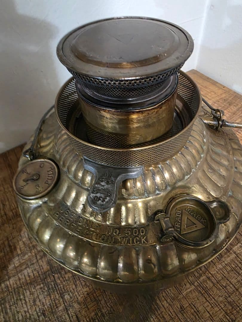 v*e様 激レア　美品　パーフェクション 　ビンテージストーブ　真鍮タンク