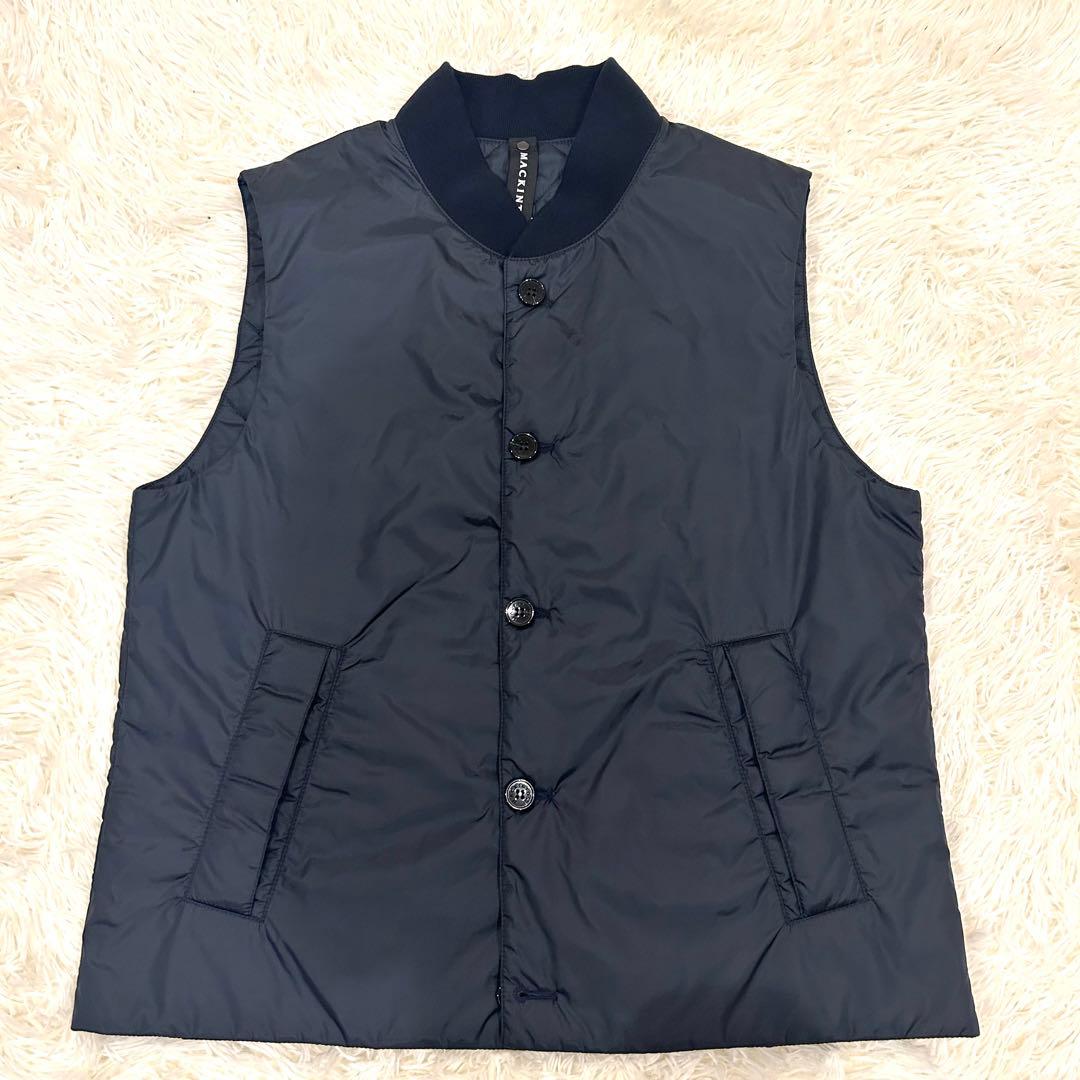 極美品 マッキントッシュ MACKINTOSH ベスト キルティング 38 中綿