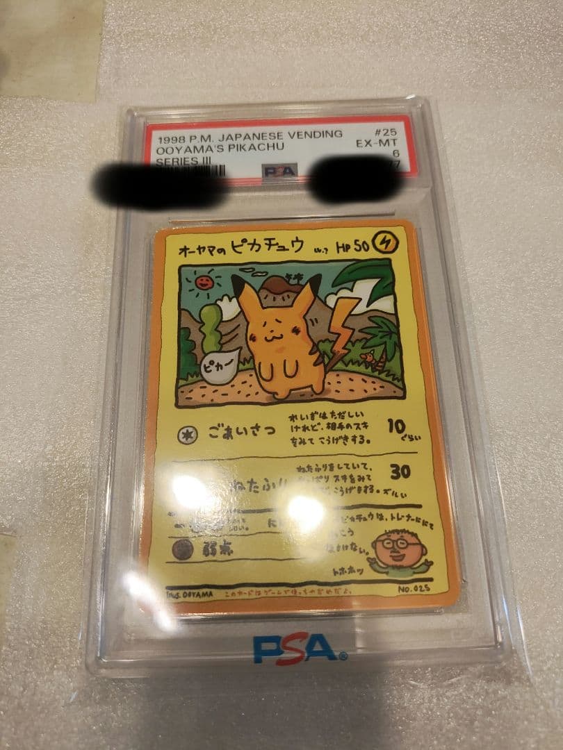 オーヤマのピカチュウ Ooyamas oikachu psa 6