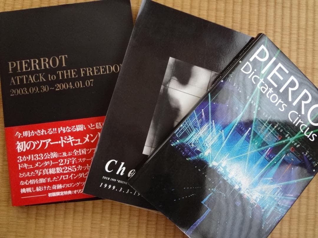 PIERROT（ピエロ） アーティスト写真集セット