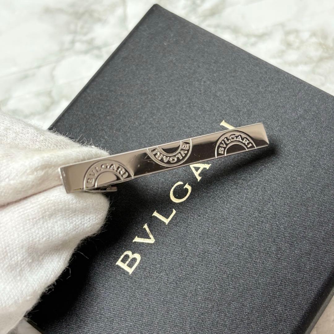ブルガリ　BVLGARI ネクタイピン シルバー925 スーツ　カフス　シャツ