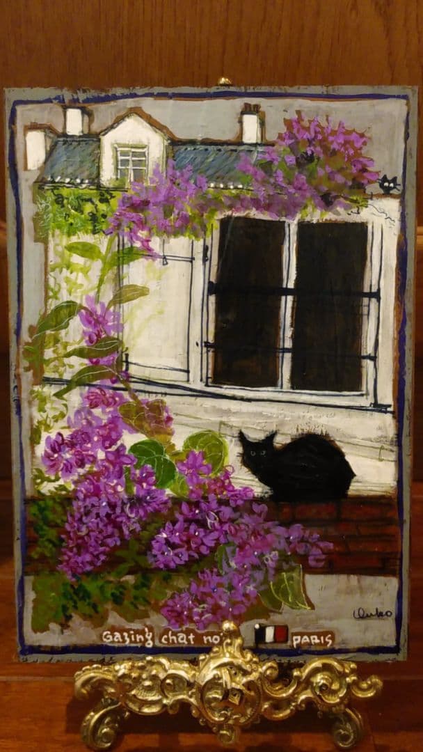 猫の絵　gaze 2023