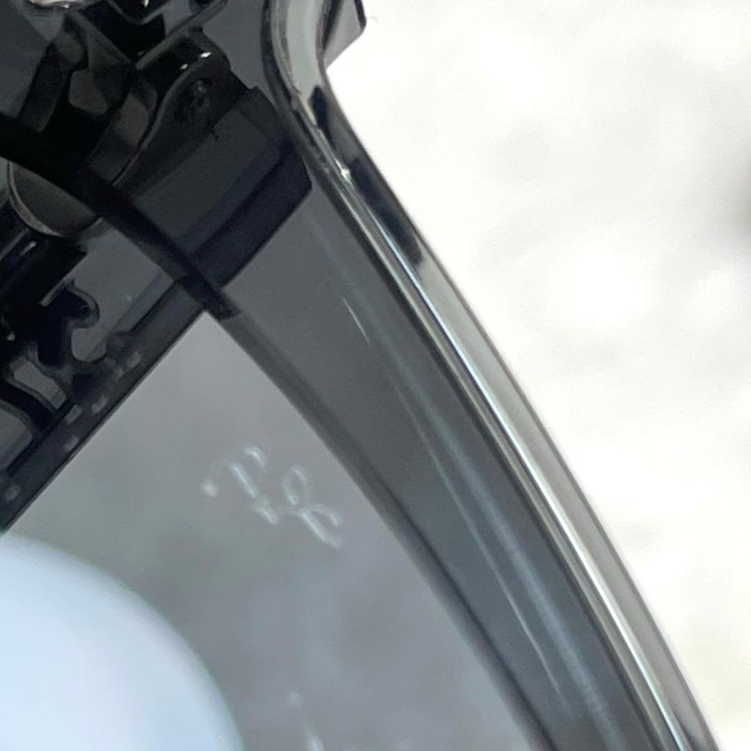 本日最終Ray Ban レイバン　グレー系スケルトン　ケース、クロスセット