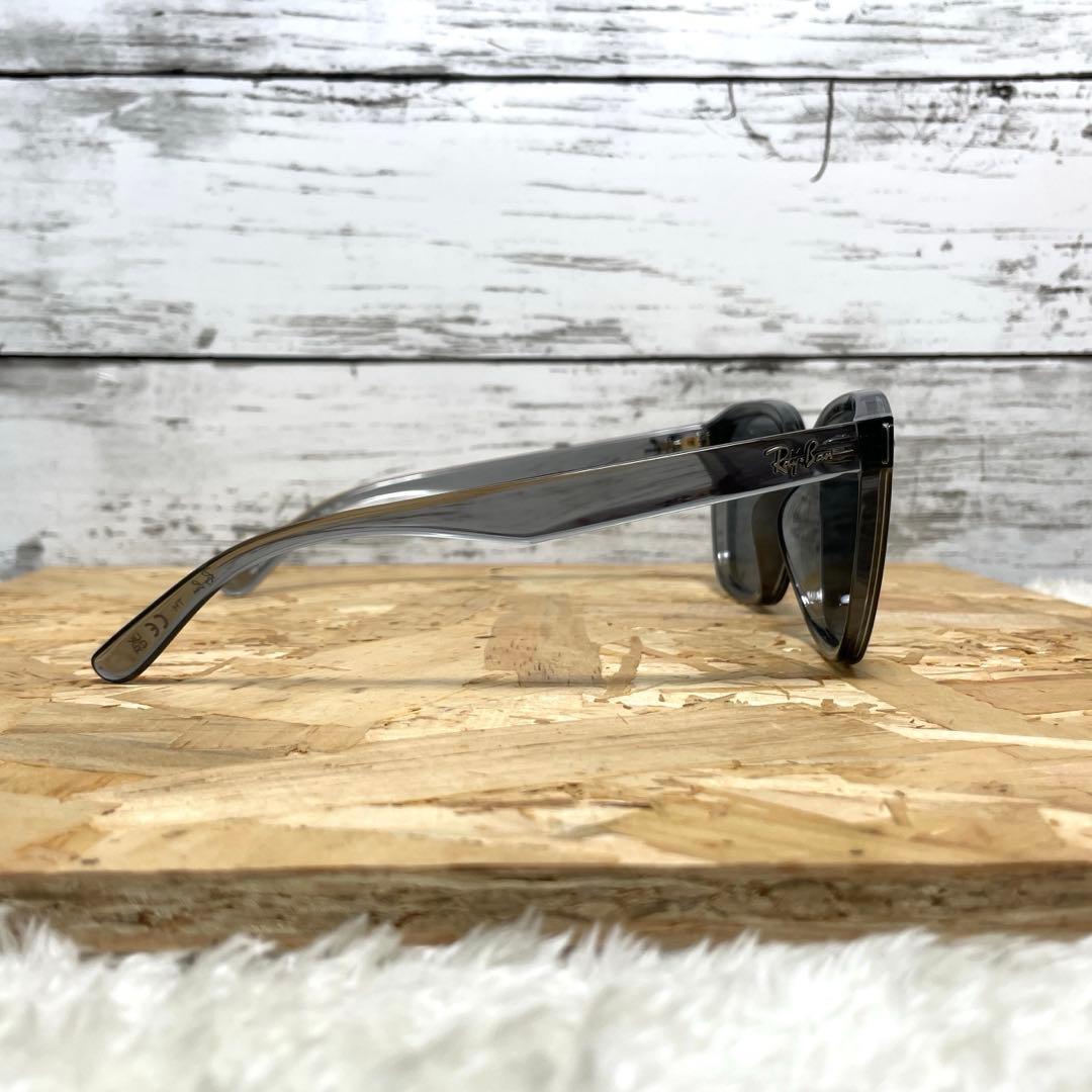 本日最終Ray Ban レイバン　グレー系スケルトン　ケース、クロスセット