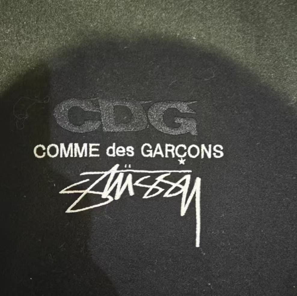 STUSSY x コム・デ・ギャルソン スタジャン ジャケット