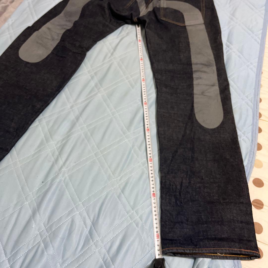 EVISU エヴィス No.2 2001グレー大黒 ビックカモメ 32×35濃紺