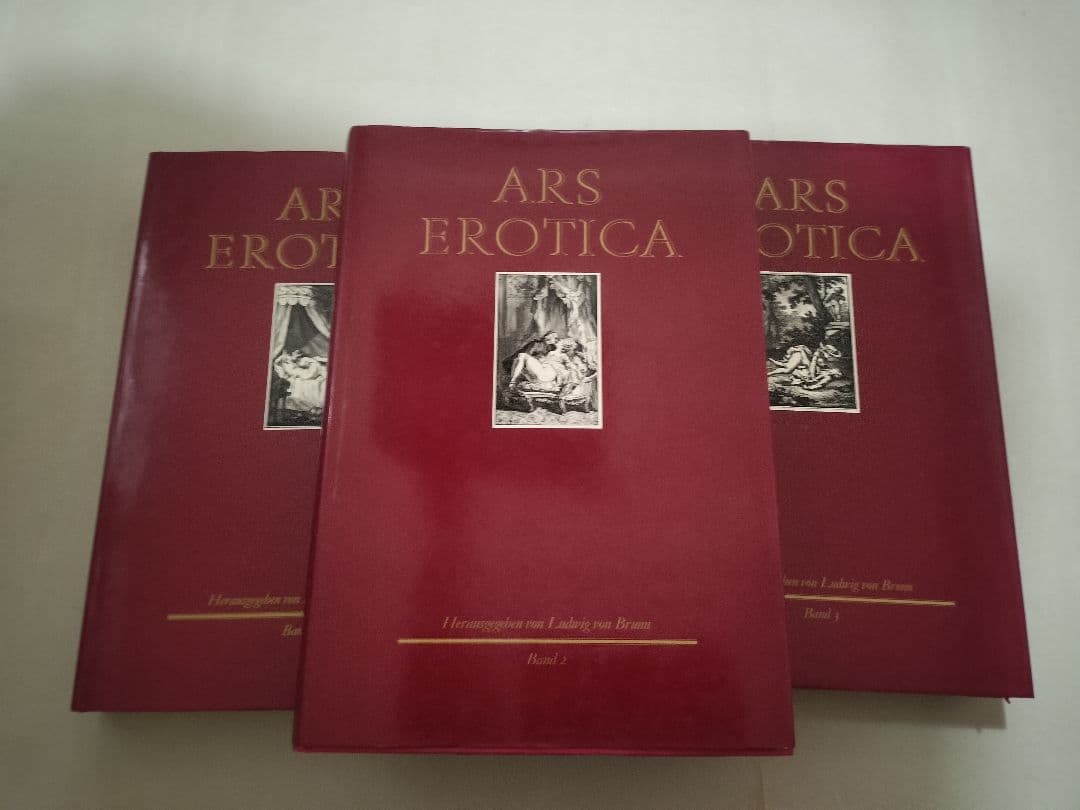 ARS EROTICA 3冊揃 フランス春画 插絵本 エロティック