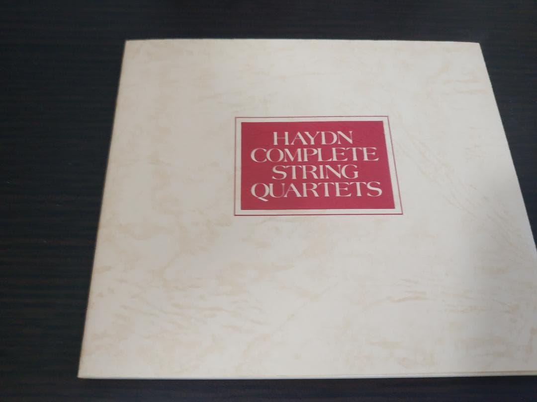 ハイドン 弦楽四重奏曲全集 CD24枚組 エオリアンQ 廃盤 キングレコード