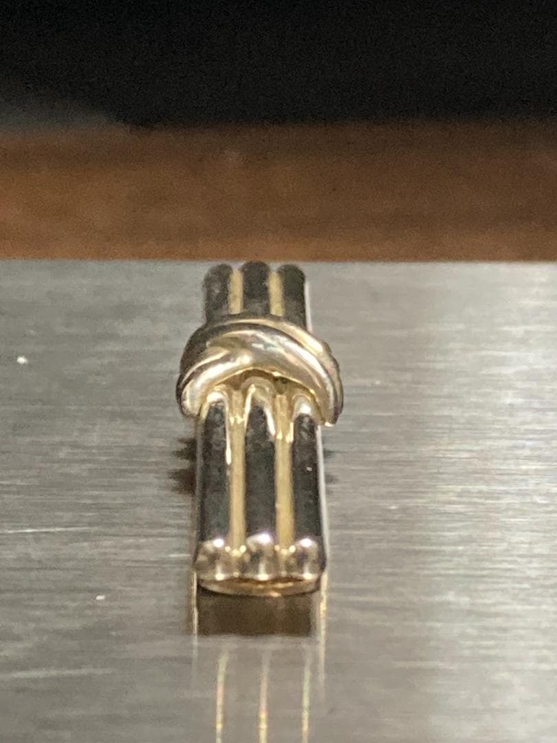 美品 ティファニー シグネチャー クロス タイピン シルバー 925