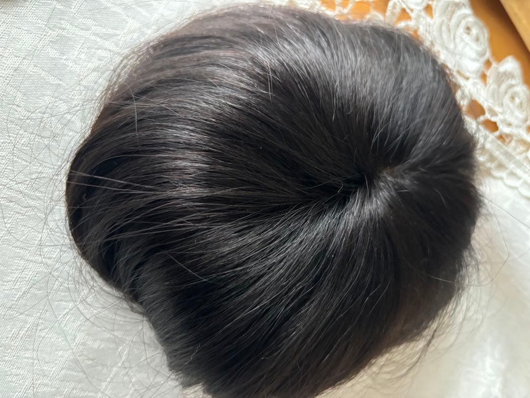 人工皮膚付人毛100❤️ 部分ウィッグ❤️自毛を引出すアートネーチャー定価5.4万円