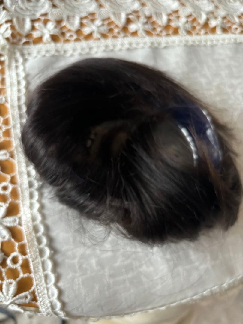 人工皮膚付人毛100❤️ 部分ウィッグ❤️自毛を引出すアートネーチャー定価5.4万円