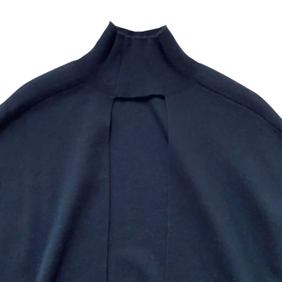 LE PHIL ルフィル【美品】モックネック ジレベスト ブラック