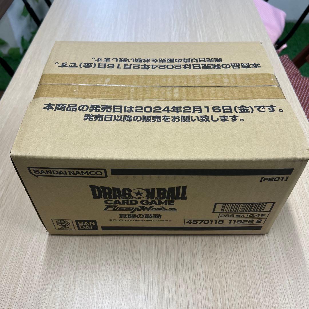 ドラゴンボールカードゲーム 覚醒の鼓動　ワンカートン