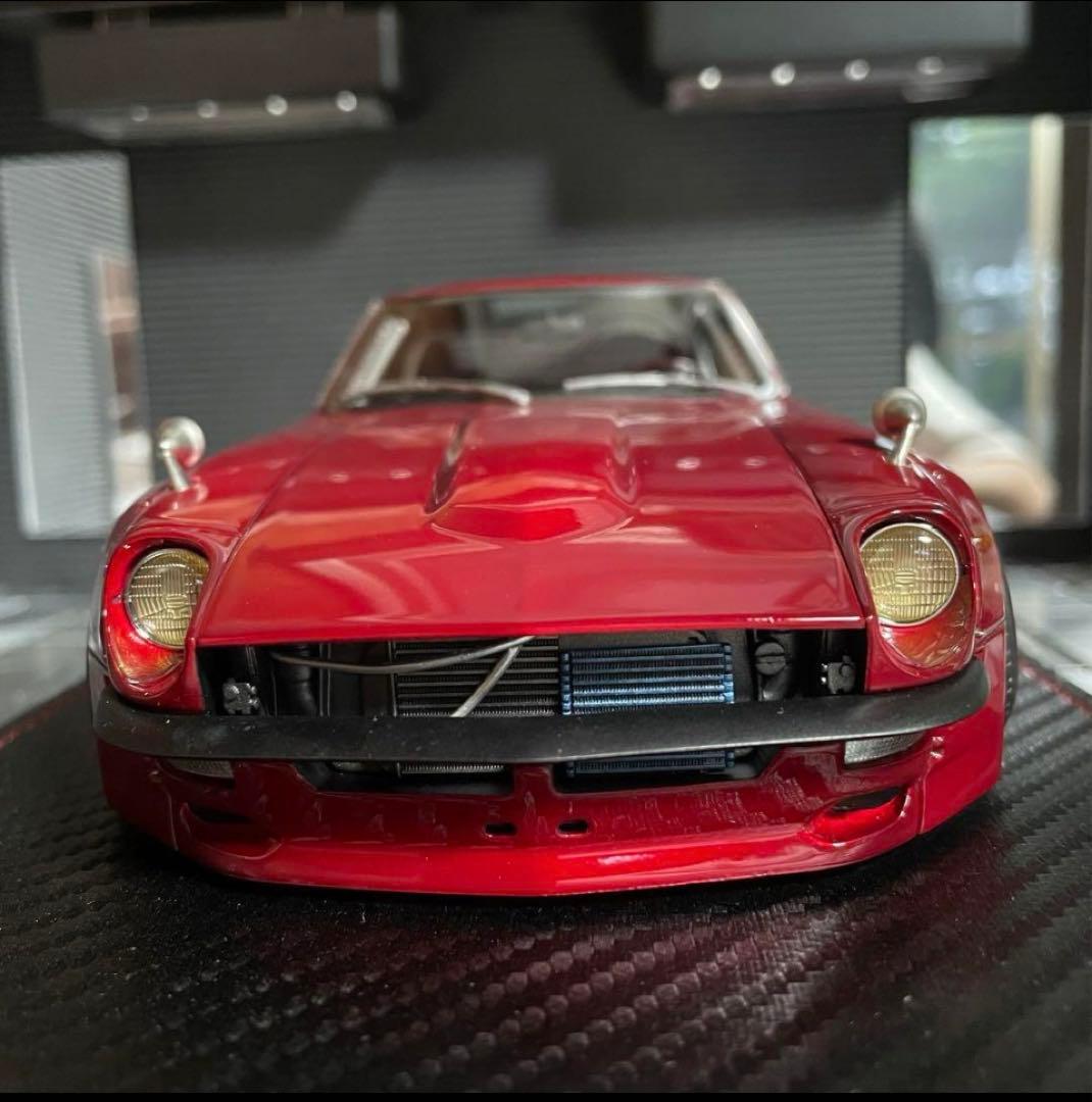 新品未展示品 イグニッションモデル 1/18 パンデムS30 Zレッドメタリック