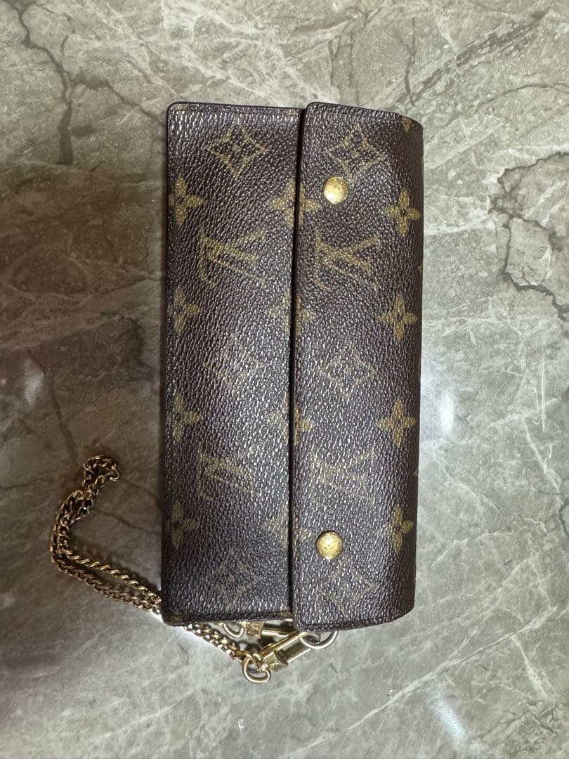 ルイビトン　チェーン付き財布