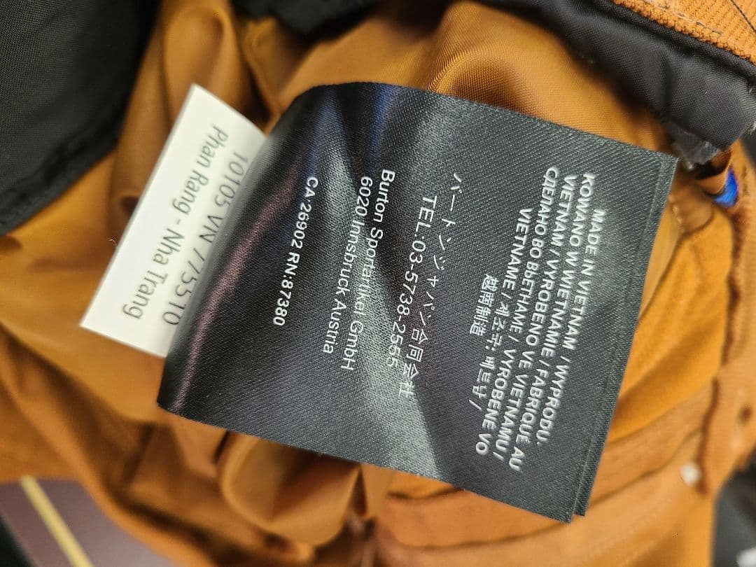 BURTONスノーボードパンツ レディース ブラウン バートン スキー