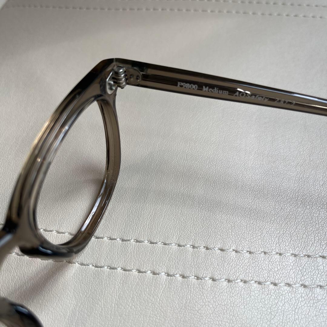 american optical アメリカンオプティカル　48 ブラウン