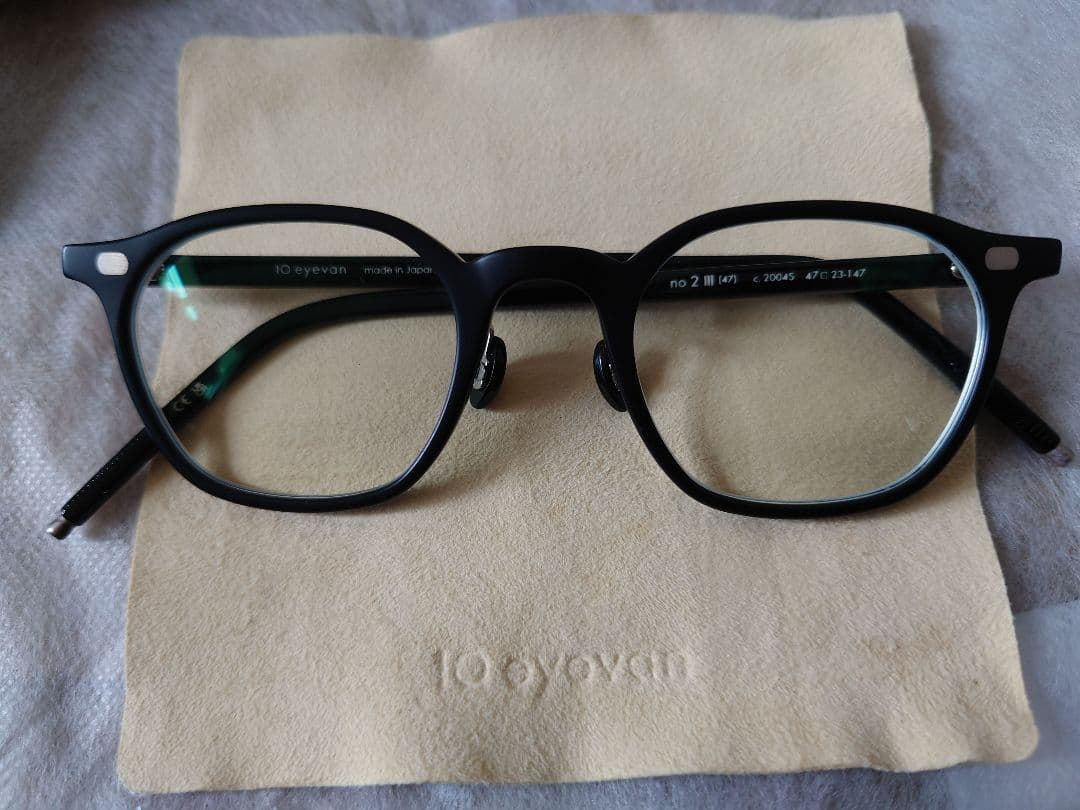 10eyevan no.2 Ⅲ ink 47 直営店限定モデル　アイヴァン