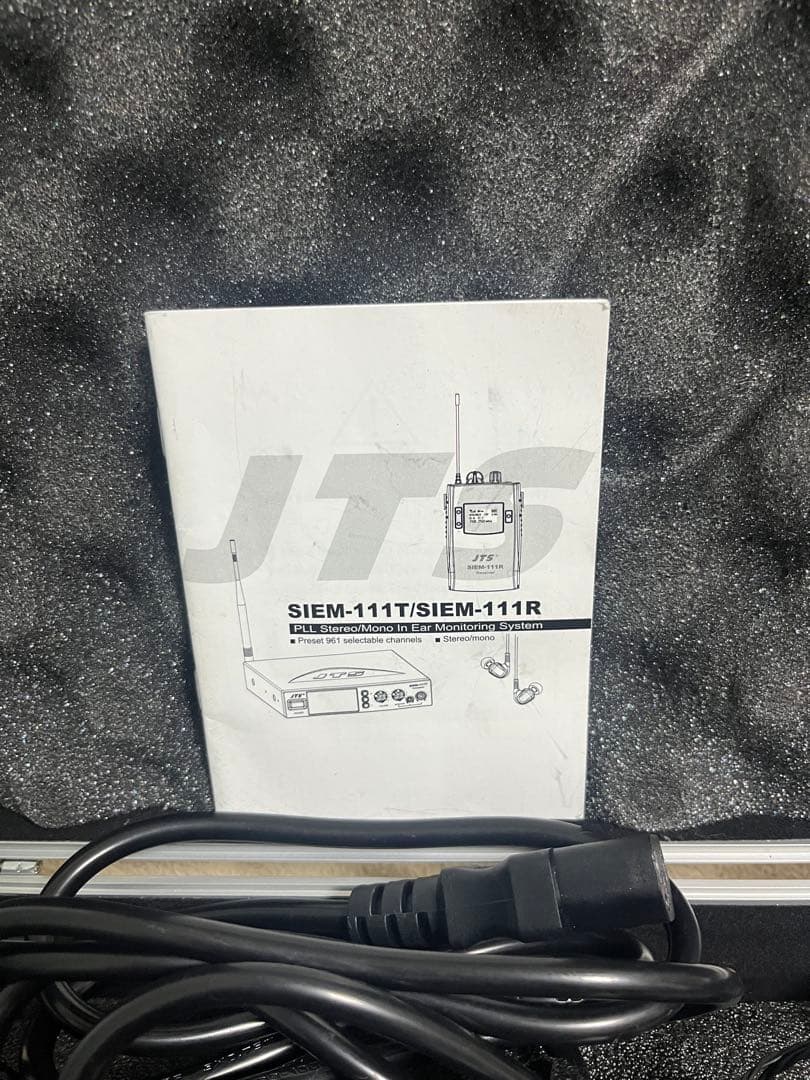 G*i様 JTS SIEM-111T/SIEM-111R ワイヤレスシステム