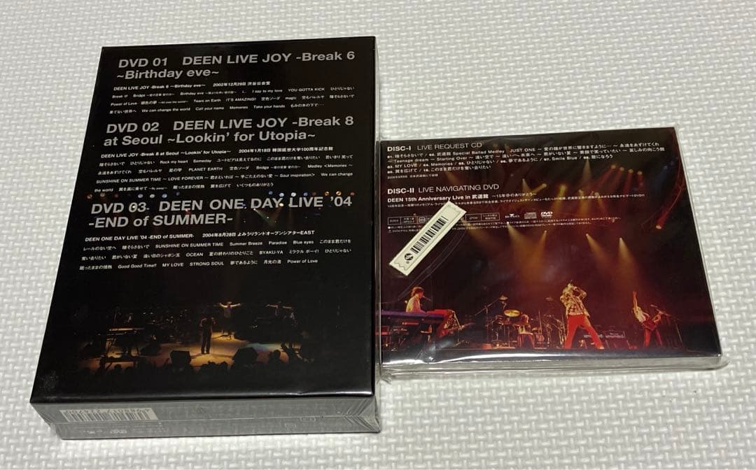 新品未開封品　DEEN DVD CD 2本セット　deen