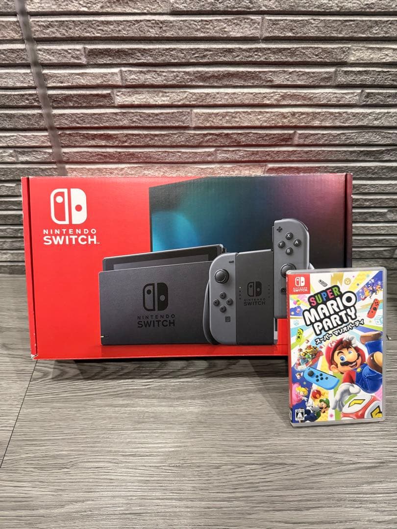 【美品】Nintendo Switch本体 + マリオパーティー　動作確認済み