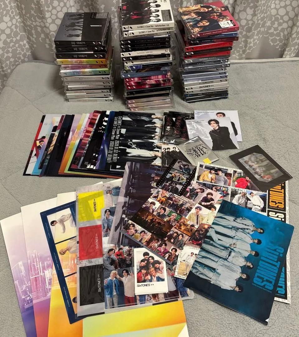 SixTONES シングル、アルバム CDまとめ売り 特典付き