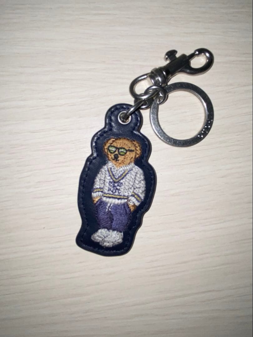 polo ポロラルフローレン ポロベア キーチャーム キーホルダー レザー