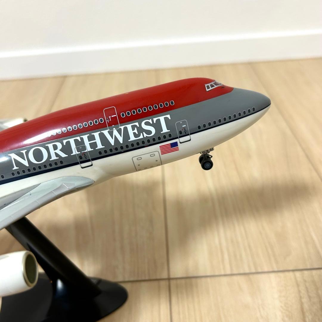 herpa 1/200スケール ノースウエスト航空 Boeing 747-400