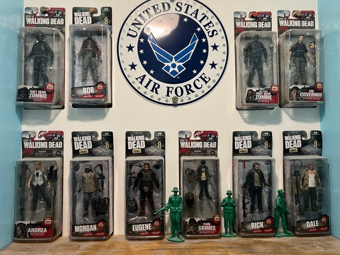 ウォーキングデッド　フィギュア　10台セット　マクファーレントイズ　未開封