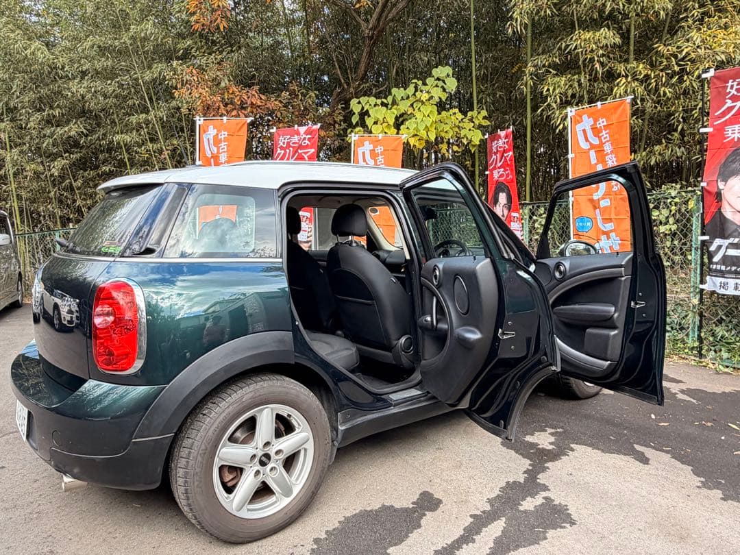 低走行4.9万km MINI クロスオーバーH25年車検R8年9月月末特別セール