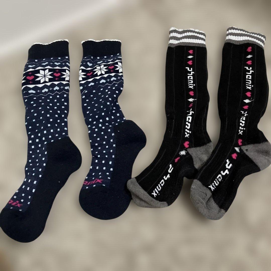 phenix スキーウェア 子ども用 130サイズ　グローブ　手袋　セット