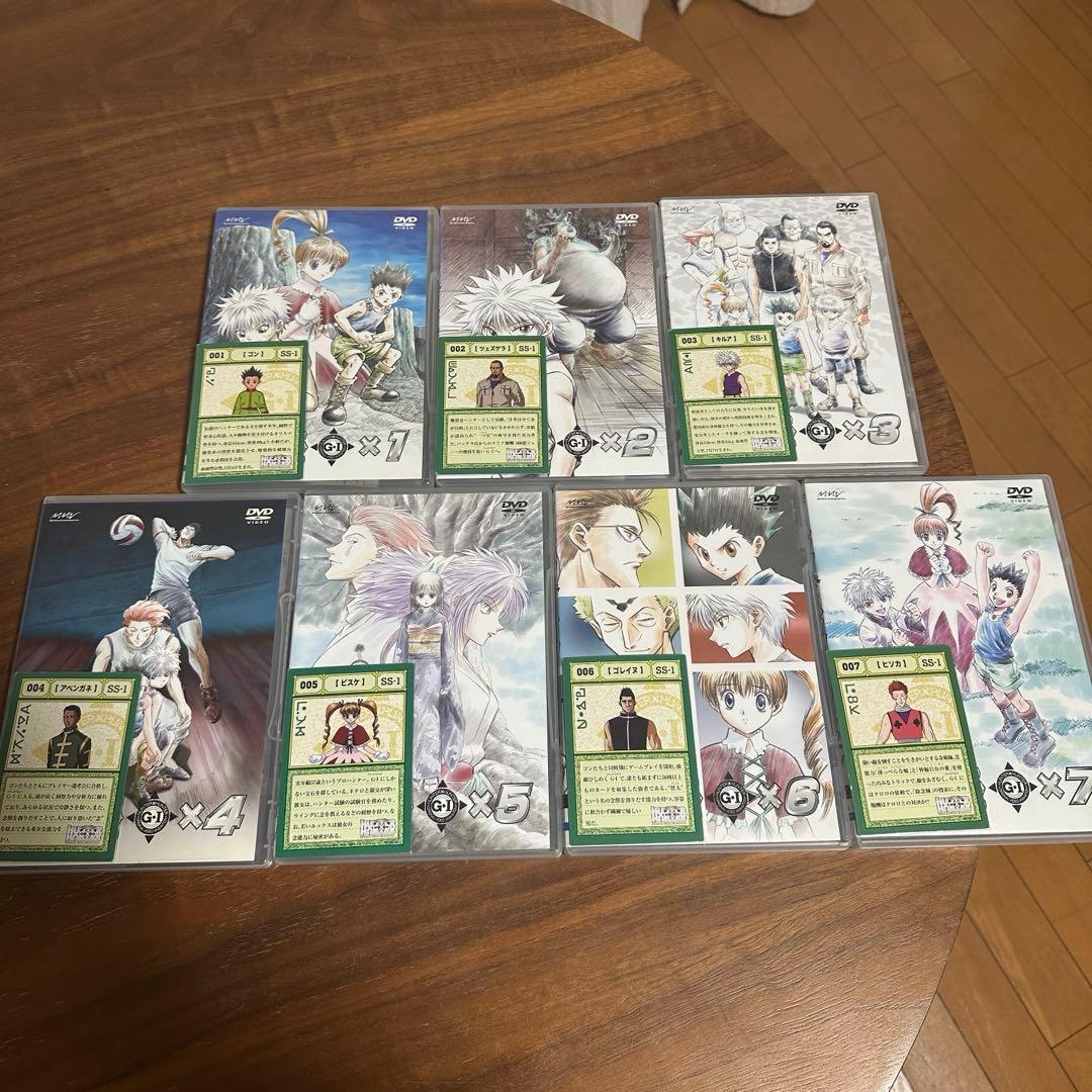 旧HUNTER×HUNTER DVD G.I Final 特典カード付き