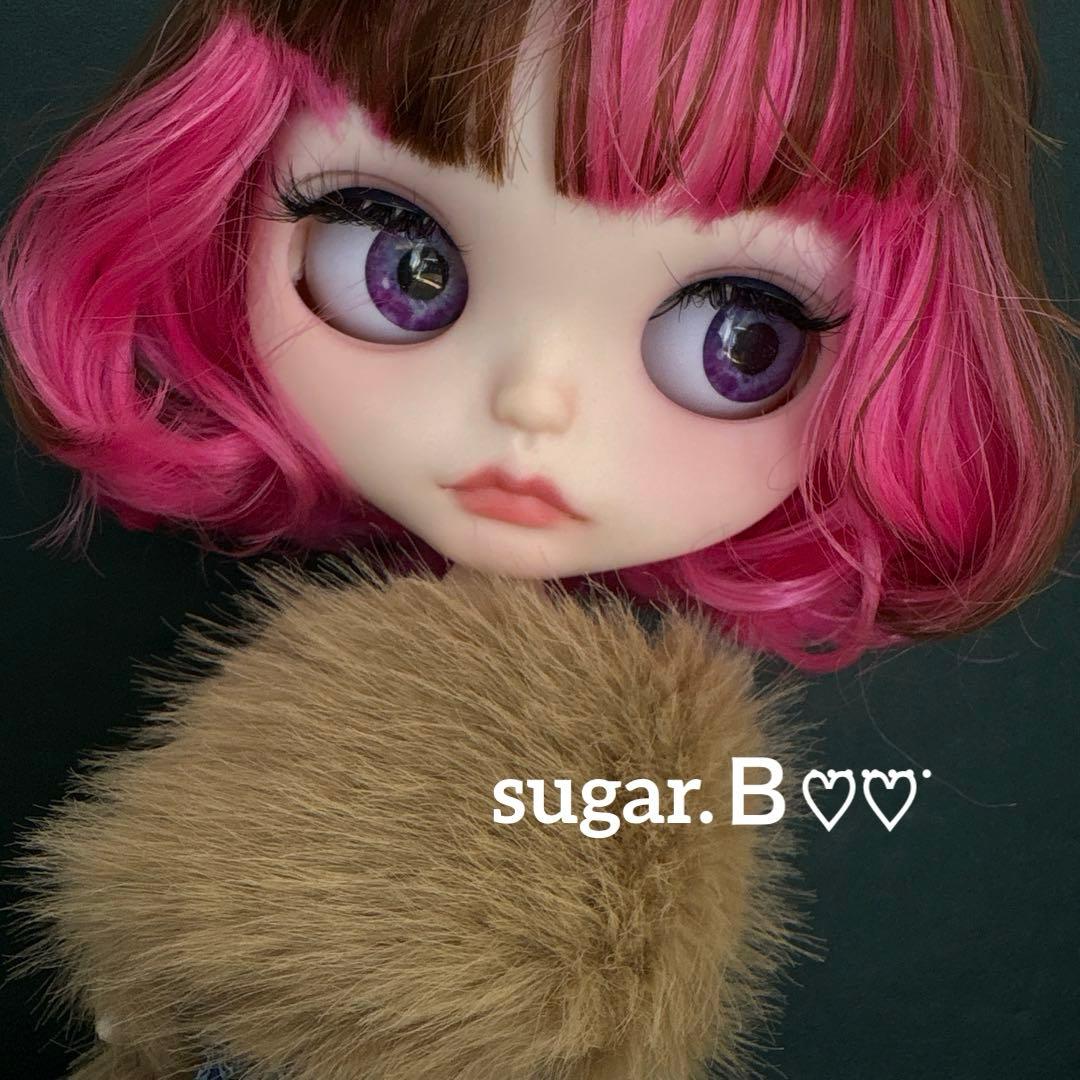 アイシードールカスタム♡⃜ピンク×ブラウン♪