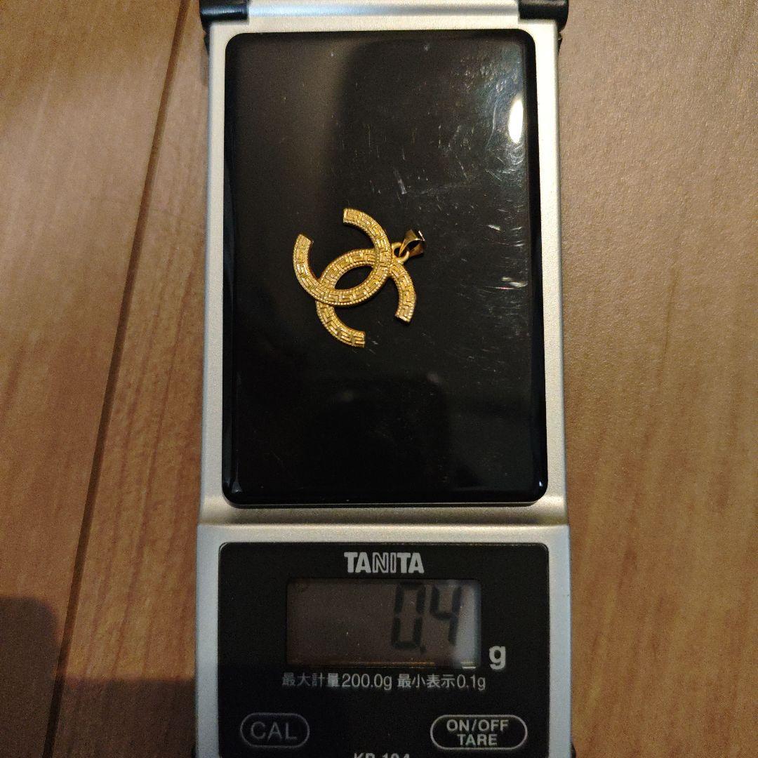 CC ロゴチャーム ゴールド 18k