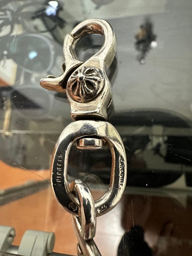 クロムハーツ クリップ スイベル スモール キーリング 木村拓哉 クロス