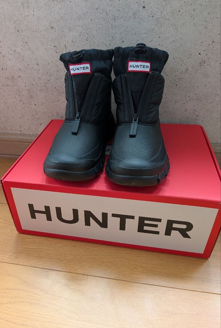 HUNTER　レディース　イントレピッド　ジップ　アンクル　スノー　 UK6
