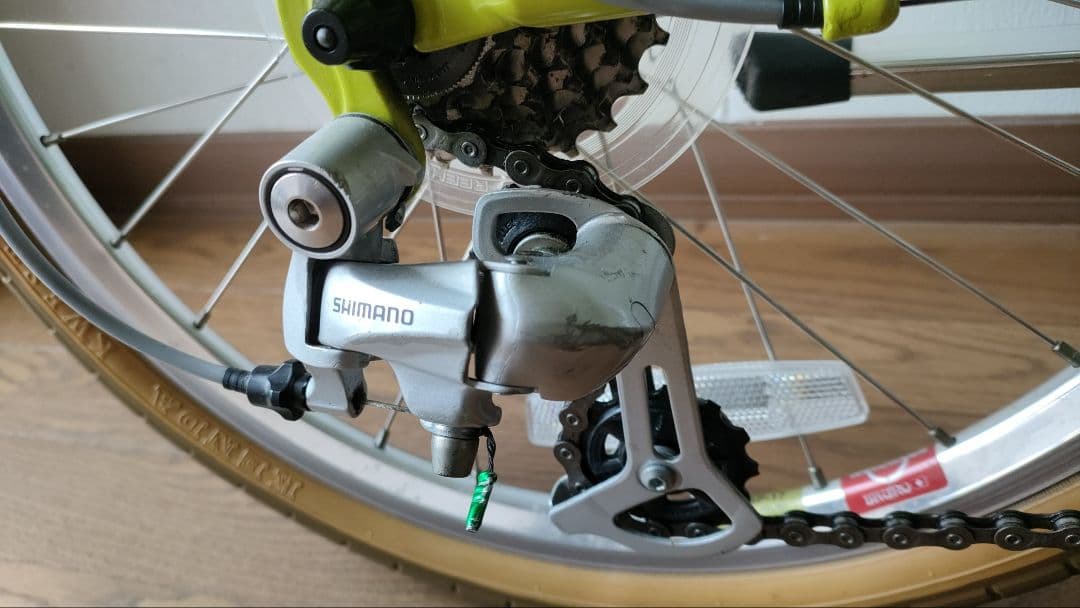 岩手県引き取り限定 ブルーノ ミキスト 8速 ミニベロ 小径車 状態良好