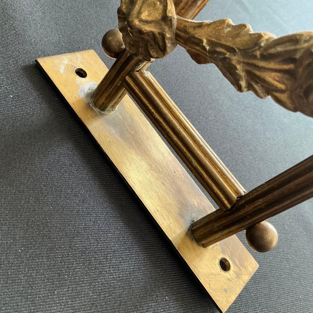 フランスアンティーク　シエル・ド・リット　ベッドの天蓋　ガーランド　オルモル