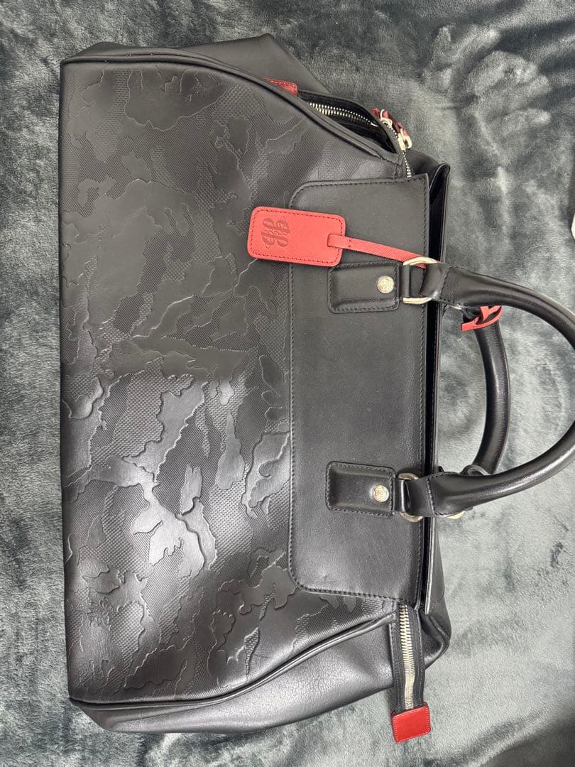 Gentil Bandit LABEL NOIRレザーボストンバッグ