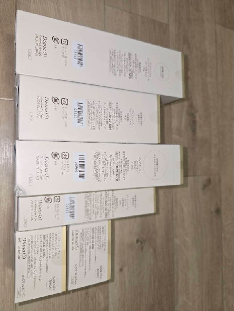 【Mow】ダイアナ　ケキュア 5点セット　各2個ずつ　定価10万円