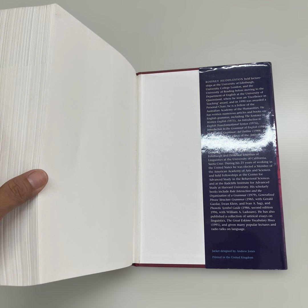 洋書 Huddleston and Pullum