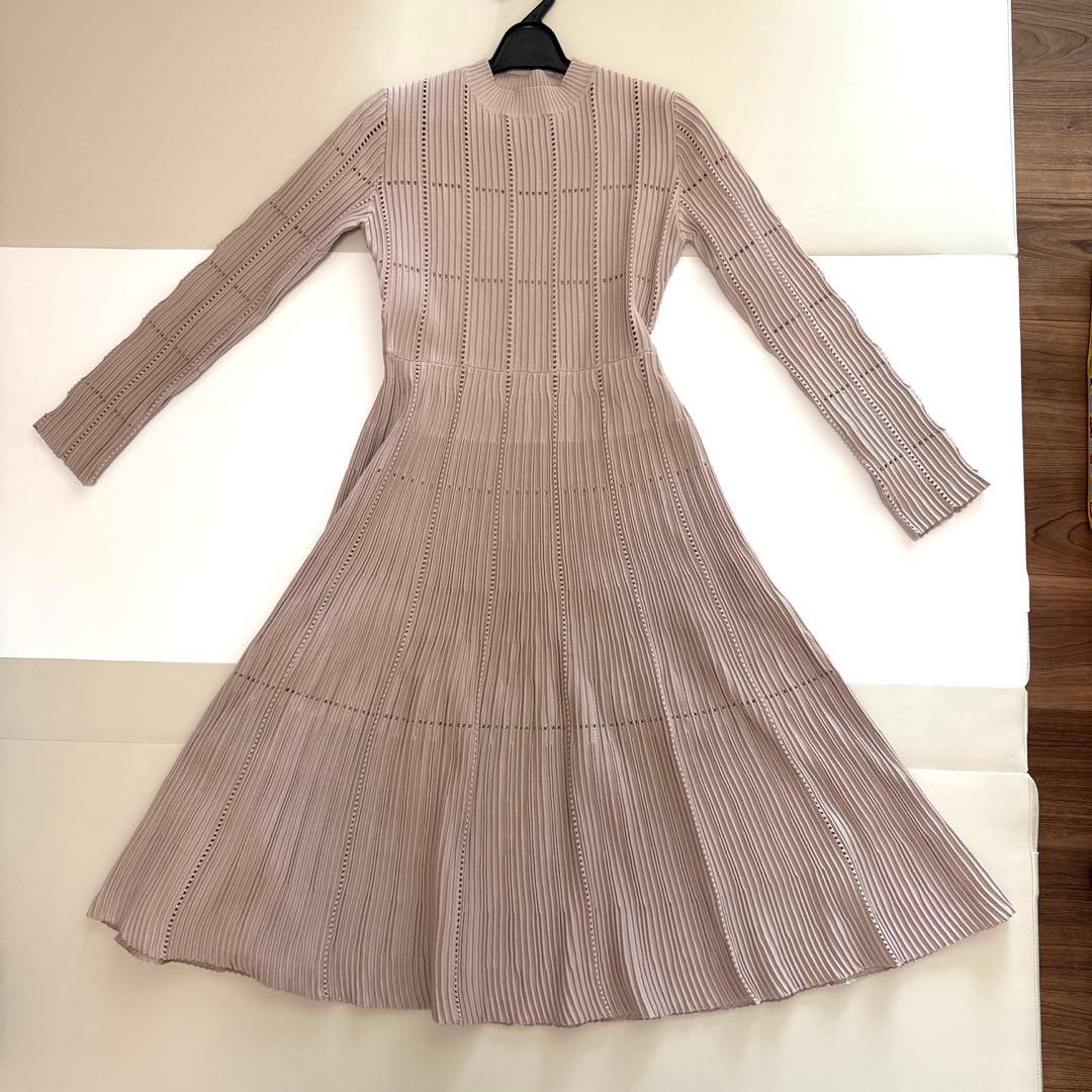 CELFORD ロングスリーブディフォーメーションワンピース　36 美品