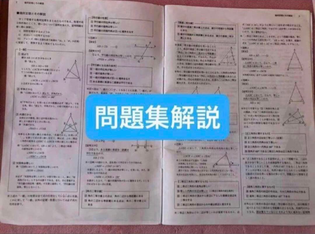 【フルセット　独学可】鉄緑会 中1 数学　基礎講座 通年セット　大容量プリント付
