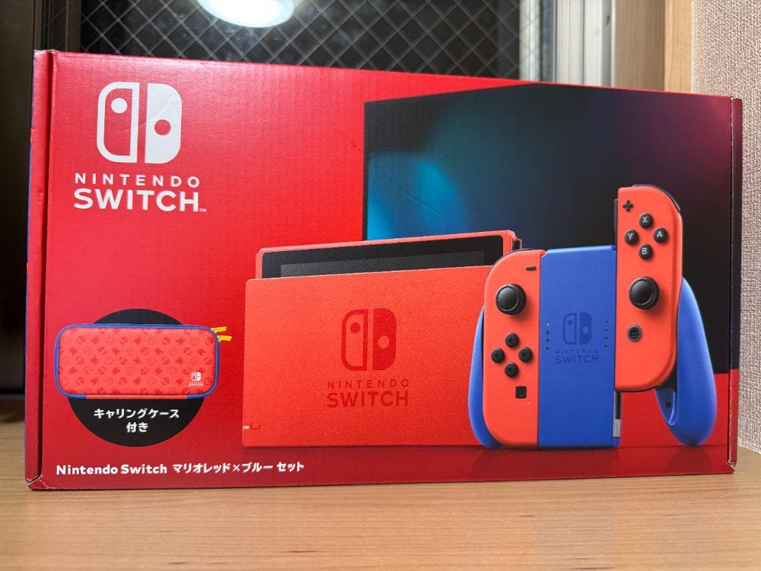新品未開封 ニンテンドースイッチ マリオレッドxブルーセット