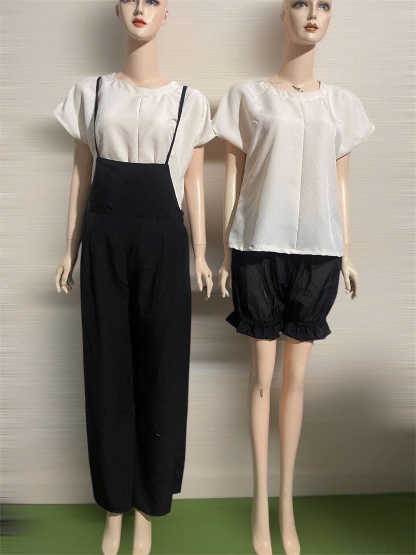 ぎど　ワンピース　Lサイズ　黒の長袖ワンピース（紐でしばる物）